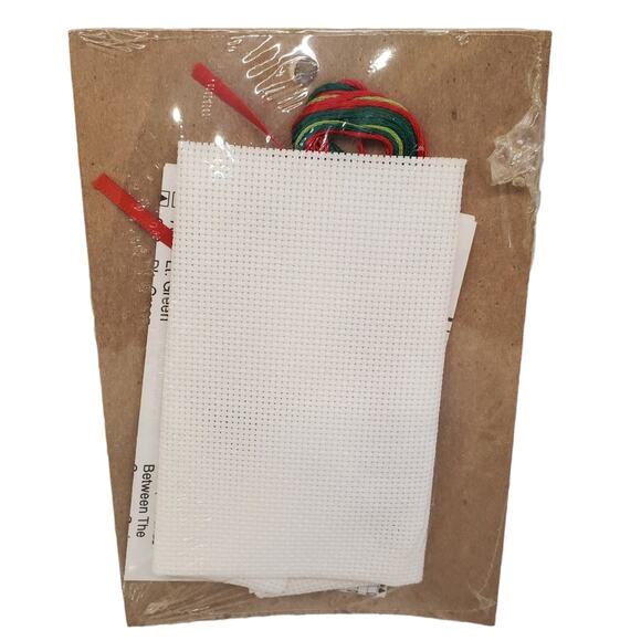 Cross My Heart Christmas Quilt Kit Cross Stitch Star of Wonder Vintage 1996 NEW - Picture 4 of 5